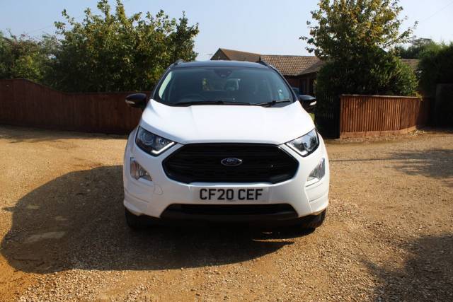 Ford Ecosport 1.0 EcoBoost 140 ST-Line 5dr Hatchback Petrol WHITE